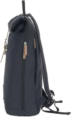 Nachhaltige Wickeltasche Rolltop Rucksack mit Wickelmatte und Flaschenhalter