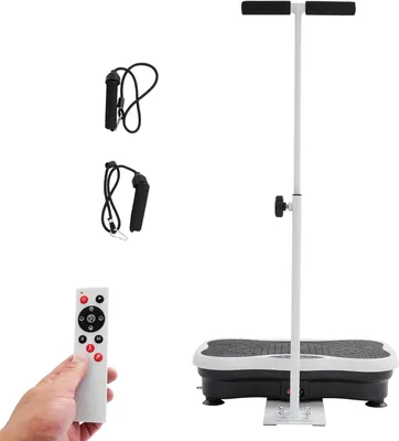 Zdjęcie produktu dla Trilplaat Fitness - Trening na platformie wibracyjnej - Ćwiczenia w domu - 120 poziomów prędkości - 180 watów - Czarny