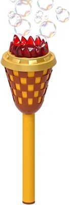 Productafbeelding van Bellenblaas Machine - Speelgoed Bellen - Feestjes Aankleden - Fakkelvormig Design - 31 x 17 x 13 cm - Niet gespecificeerd