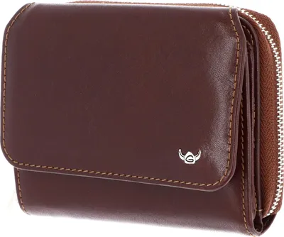 Produktbild von Golden Head Leder Geldbörse Colorado RFID Protect Zipped Billfold Coin Wallet Tabacco braun
