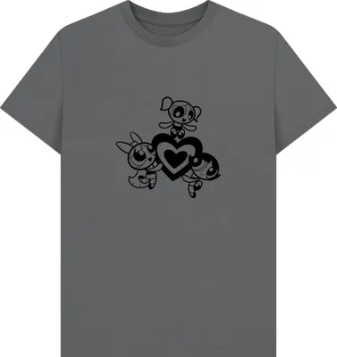 Immagine prodotto di Le Superchicche - Maglietta unisex uomo/donna PN1303 (XXL) (carbone)