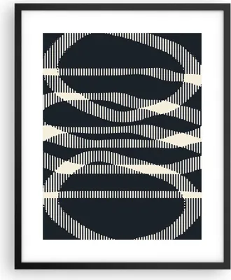 Produktbild von Gerahmtes Poster - Schwarzer Rahmen - Abstraktion künstlerisch kreativ - 40x50 cm - Wand Bild - Wanddeko - Wandbilder - Kunstposter - Wandposter - Bilderrahmen - Bilder - Kunstdruck - P2BPA40x50-4943