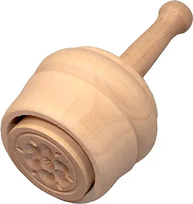Produktbild von Butterdurchstoßform, 30 Gramm, Blüte aus Holz 9 cm