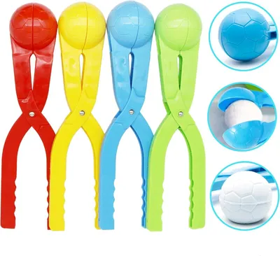 Produktbild von 4 Stück Wintersnowballenmacher - Schneespielzeug für Kinder