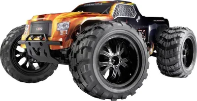 Produktbild von Reely Cimera Schwarz Brushless 1:10 RC Modellauto Elektro Monstertruck Allradantrieb (4WD) 100% RtR 2,4 GHz Inkl. Akku