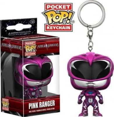 Immagine prodotto di Power Rangers - Pink Ranger - Portachiavi Funko Pocket POP! Keychain