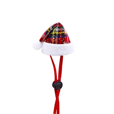 Produktbild von Heikoeco® Weihnachten Haustier Hut, verstellbare Kopfbedeckung für Hunde und Katzen, dekorative Weihnachtsmütze, perfektes Weihnachtsgeschenk für Ihr
