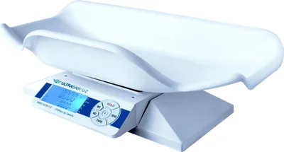 Produktbild von Digitale Babywaage | Baby Waage Ultrababy U2 | 5 Gramm Wiegeschritte |+ Netzteil