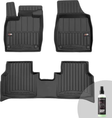 Produktbild von FROGUM ProLine 3D Gummimatten Exklusiven Auto Fußmatten Autofussmatten für Skaba Enyaq iV ab 2020