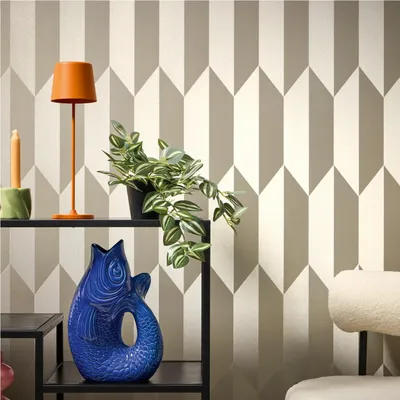 Obrázek produktu pro A.S. Creation, vliesová tapeta, rozměry 10,05 x 0,53 m, kolekce Livingwalls, 3D tapeta, barva: šampaň, kód: 790865, geometrický design, řada CosmoLiving od Cosmopolitan