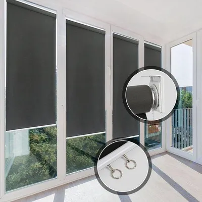Immagine prodotto di Tenda oscurante nera, 100x240 cm - Impermeabile e con protezione UV all'80% - Un pezzo