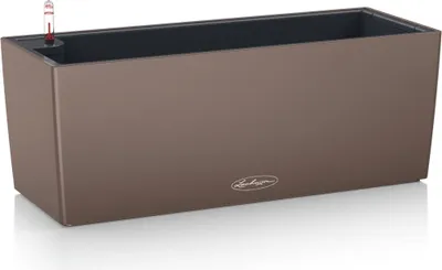 Produktbild von LECHUZA-Pflanzgefäß BALCONERA Color 50 Muskat | Balkonkasten mit Bewässerungssystem | matte Oberfläche | 50 x 19 x 19 cm | 15674