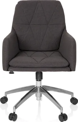 Obrázek produktu pro hjh OFFICE Home Office Kancelářská židle SHAKE 350 Kancelářská židle s područkami Látková otočná židle