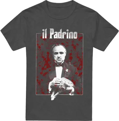 Produktbild von The Godfather - "Sangue" T-Shirt für Herren/Damen Uni TV15276 (L) (Holzkohle)