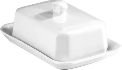 Produktbild von Pillivuyt 270313BX Butterdose groß mit Deckel / Porzellan