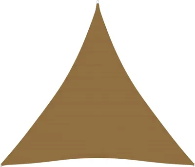 Produktbild von The Living Store Sonnensegel 160 g/m² Taupe 3x3x3 m HDPE