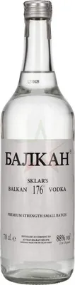Image de Balkan 176° Vodka 88 %  0,70 l.