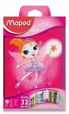 Obrázok produktu pre Maped 967812, Mäkké puzdro na perá, Viacfarebný, Obrázok, Zips