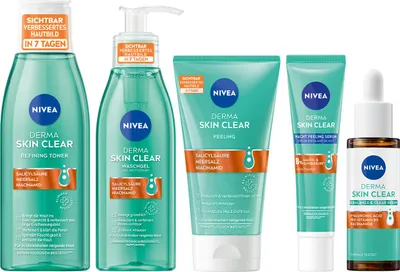 Produktbild von NIVEA Derma Skin Clear Day & Night Routine 5er Set