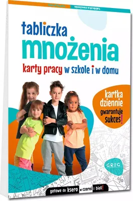 Zdjęcie produktu dla Tabliczka Mnożenia. Karty Pracy W Szkole I W Domu