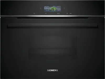 Produktbild von Siemens CD714GXB1 Kombidämpfer 38 Liter 1.750 Watt max. Temperatur 100 Grad C Dampf WLAN-fähig