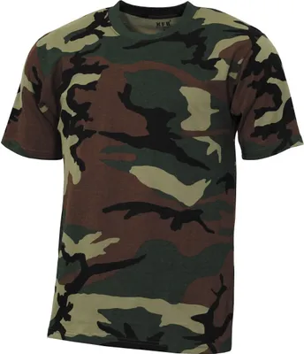Produktbild von MFH Kinder T-Shirt, "Basic", 140-145 g/m², woodland