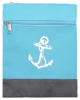 Produktbild von Leoberg Crossbag Tasche - Kleine Umhängetasche Schultertasche in Blau-302003