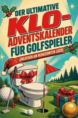 Produktbild von Der ultimative Klo-Adventskalender für Golfspieler
