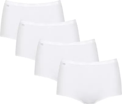 Produktbild von sloggi Unterhose Slip Basic+ Maxi mit hohem Bund 4er Pack