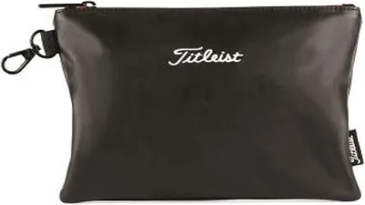 Produktbild von Titleist Classic Zippered Pouch Schwarz – Unisex-Tasche
