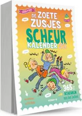 Produktbild von Der Witzknackkalender der süßen Schwestern