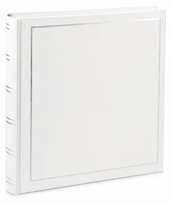 Produktbild von Treadition Fotoalbum Fotobox Einsteck Foto Memo Album Buchalbum - Farbe: Weiß | Format: 30x30 Fotoalbum