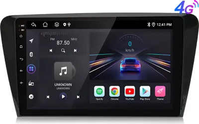 Obrázok produktu pre 6+128 GB 10'' Andriod 15 Autorádio Carplay Andriod Auto pre Skoda Octavia 2013-2018 Navi GPS WIFI 4G Lte FM Bluetooth RDS DAB+ SWC DSP PDC Octa-Core
