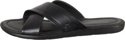 Produktbild von Sioux Minago Pantoletten in Übergrößen Schwarz30880 große Herrenschuhe, Größe:44