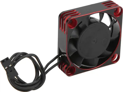 Immagine prodotto di Ventola di raffreddamento motore RC 40x40 mm modello auto radiatore strumento di calore 28000 rpm ad alta velocità per F540 550 3650 3660Red