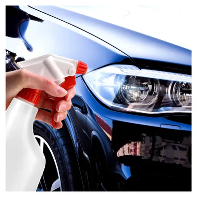 Produktbild von ® 3x Sprühflasche - Wasser-Pumpsprüher mit 28/400 Gewinde für Haushalt, Garten, Werkstatt, Auto - Zerstäuberflasche mit Verstellbarer Düse - 600 ml (NBR)