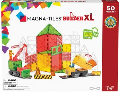 Image de MAGNA-TILES Builder XL 50-Piece - Construction créative pour les enfants