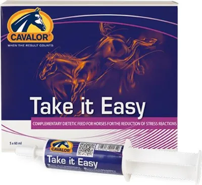 Image de Cavalor Take it Easy 6x 60ml en cas de situation de stress Apaisement de la nervosité Pâte pour chevaux