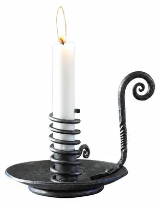 Obrázok produktu pre Nääsgrändsgarden Kerzenständer Schmiedeeisen schwarz H.14 cm 2373B, Obrázok generovaný UI