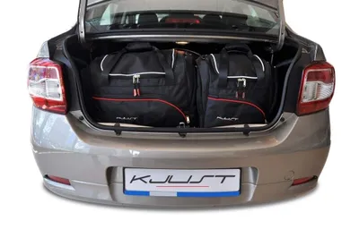 Produktbild von Dacia Logan Limousine 2012-2020 Kofferraumtaschen Set 5 Stk