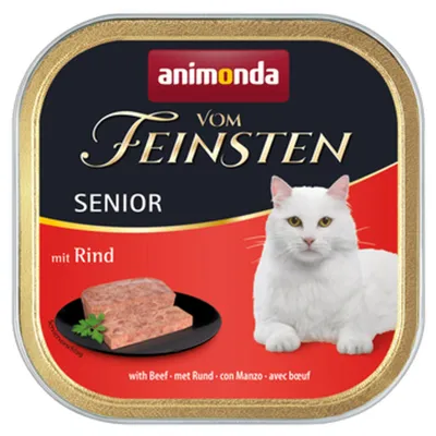 Zdjęcie produktu dla animonda Vom Feinsten, Senior, Wołowina, 100 g