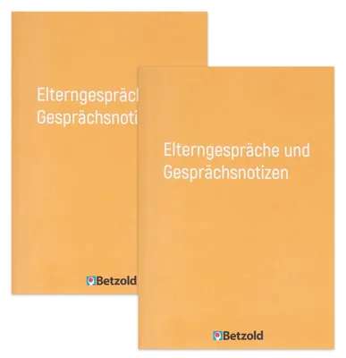 Produktbild von Betzold Listenhefte Elterngespräche und Gesprächsnotizen, 2 Stück