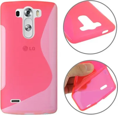 Produktbild von Schutzhülle TPU Case Hülle für Handy LG G3 S pink