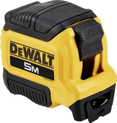 Productafbeelding van DeWalt - "DWHT38114" Compact meetlint AW591 (5 m) (Geel/Zwart)