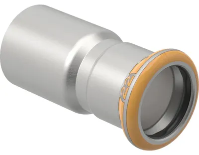 Productafbeelding van Geberit GE Mapress thermische reductiekop, aansluiting d28 x 15mm, NPW, 1 stuk.