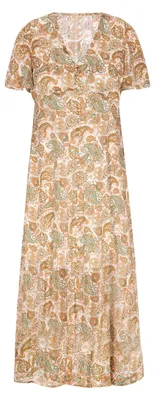 Image de Robe pour femme Gaya - crème multicolore, taille L