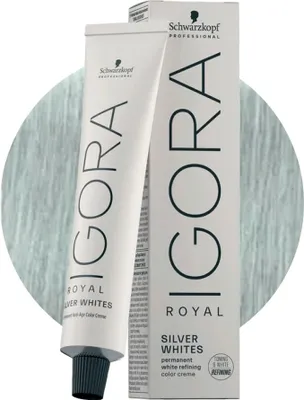 Produktbild von Schwarzkopf Igora Royal Silber 60ml - permanente Haarfarbe
