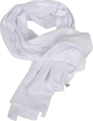 Produktbild von Build Your Brand BY063 | Herren Jersey Scarf / Single-Jersey - Farbe: White - Größe: One Size
