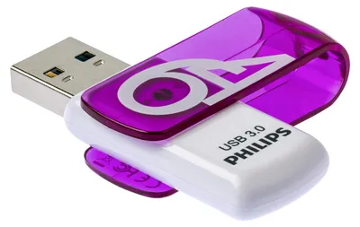 Productafbeelding van Philips USB-stick 64GB Vivid, USB 3.0