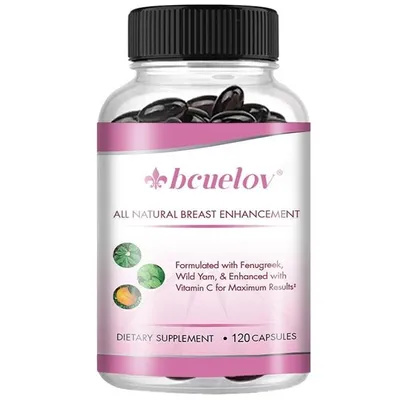 Produktbild von Natural Breast Enhancement 1585mg (120 Kapseln) Nahrungsergänzungsmittel, Frauen, Brust